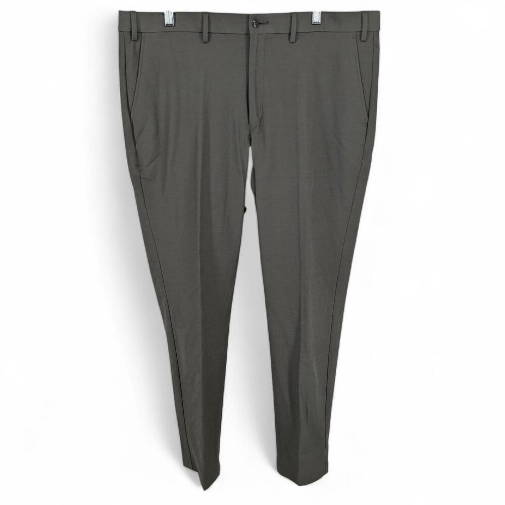 Michael Kors Men's Classic Fit Performance Stretch Dress Pants Gray 36 x 34 - Picture 4 of 7
